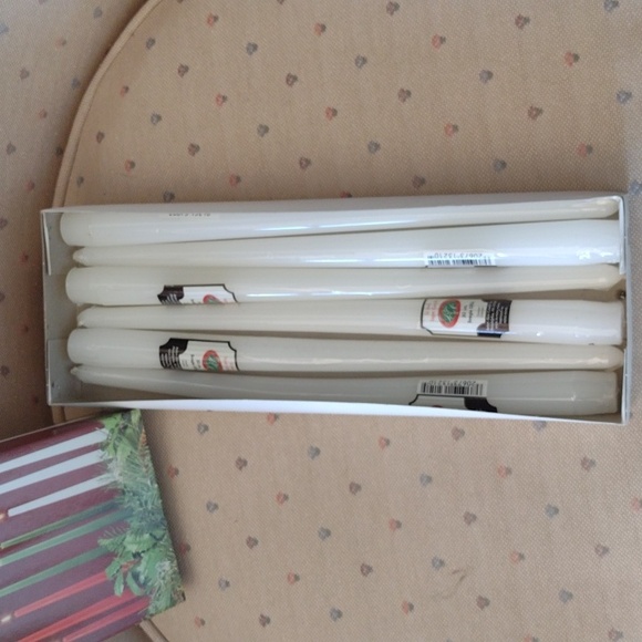 Robert Alan Candle Company 12" Taper Candles In Galcier - Picture 5 of 5